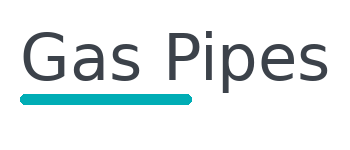 gas pipes underline